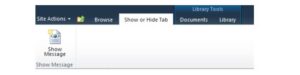 Show or Hide Ribbon Tab Based on User Permissions by Johan Olivier, Qorus
