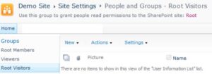 Show or Hide Ribbon Tab Based on User Permissions by Johan Olivier, Qorus Root Visitors