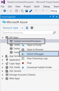 Store Twitter mentions on blog posts in Azure database using Azure Logic App and Azure API App