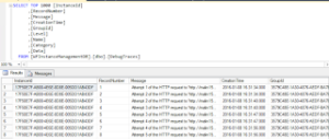 WFInstanceManagementDB in Workflow Manager