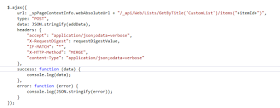Handling ETag value on SharePoint REST API Updates