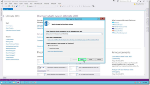 How to create an App for SharePoint