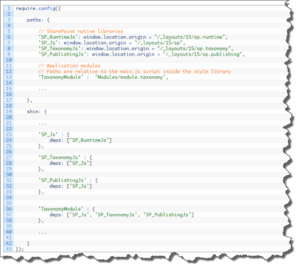 Taxonomy navigation components for SharePoint Online using Office UI Fabric and JSOM