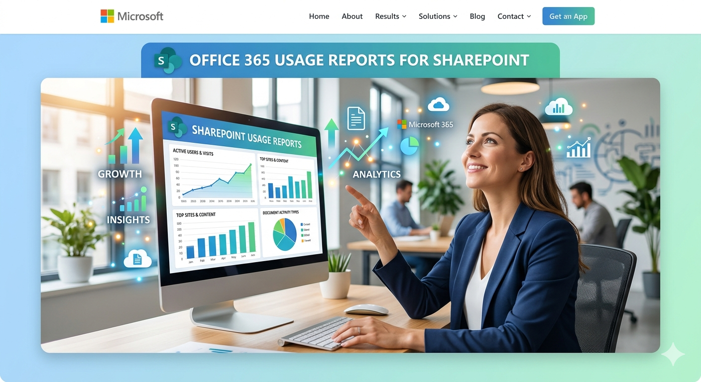 Office 365 Usage Reports for SharePoint