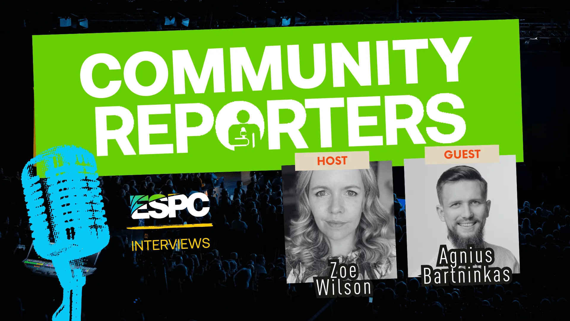 ESPC25-Reporters Zoe and Agnius