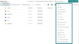 New SharePoint Document Libraries