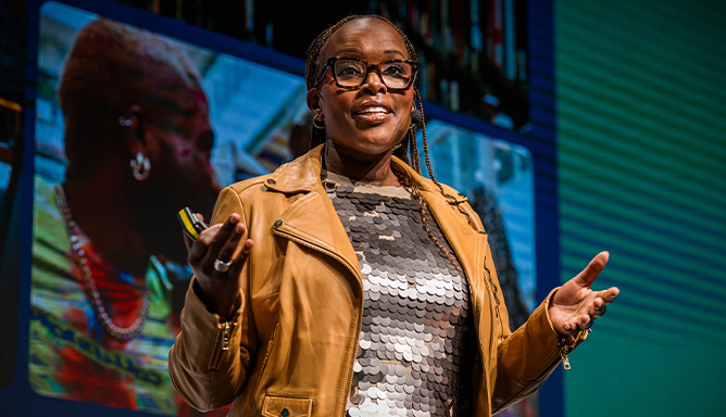 Wangui McKelvey, VP Analytics, Microsoft at FabCon Europe 2025