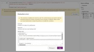Power Platform Dataflows impacted by DLP policies