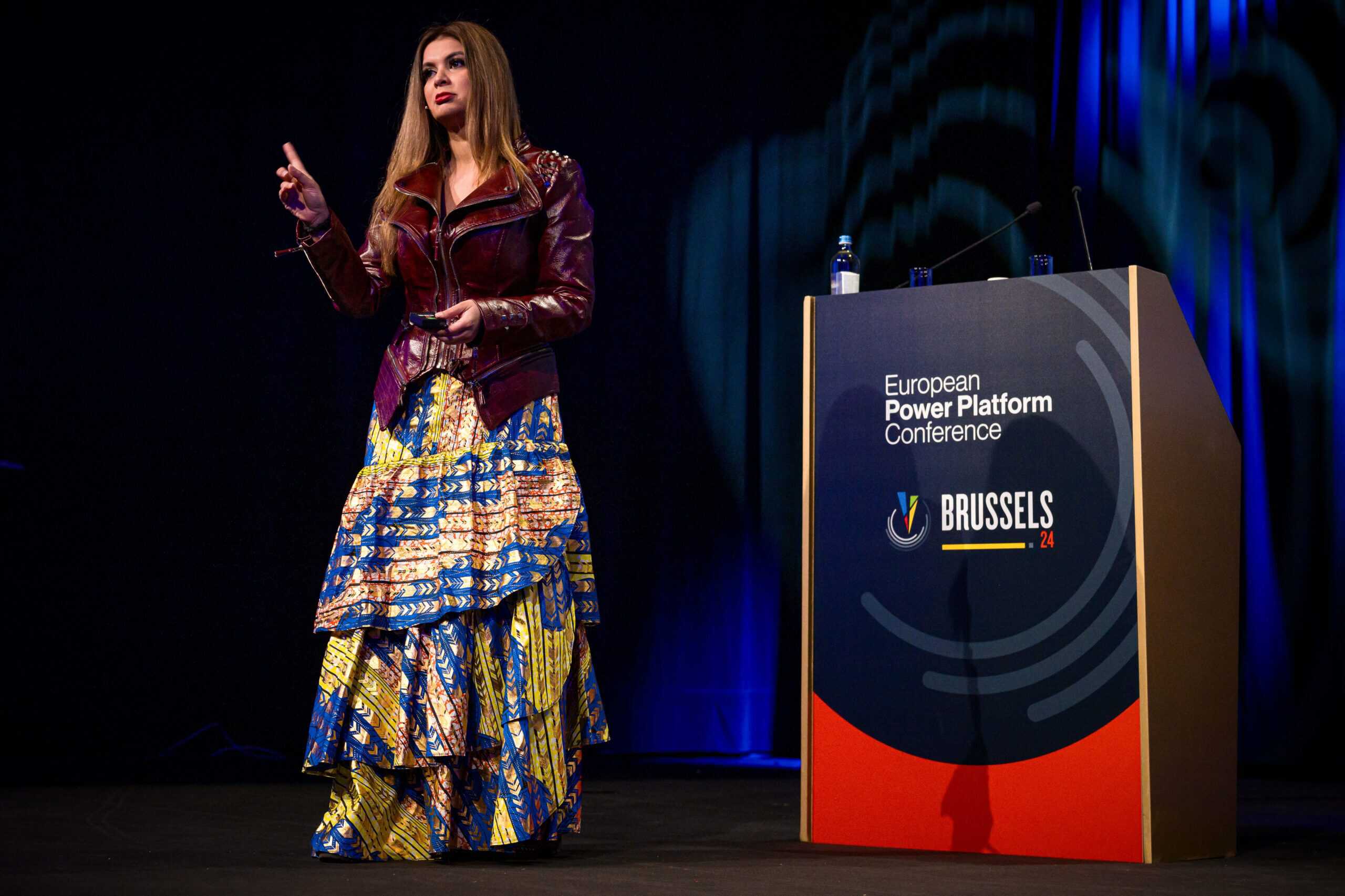 Dona Sarkar on stage at EPPC24