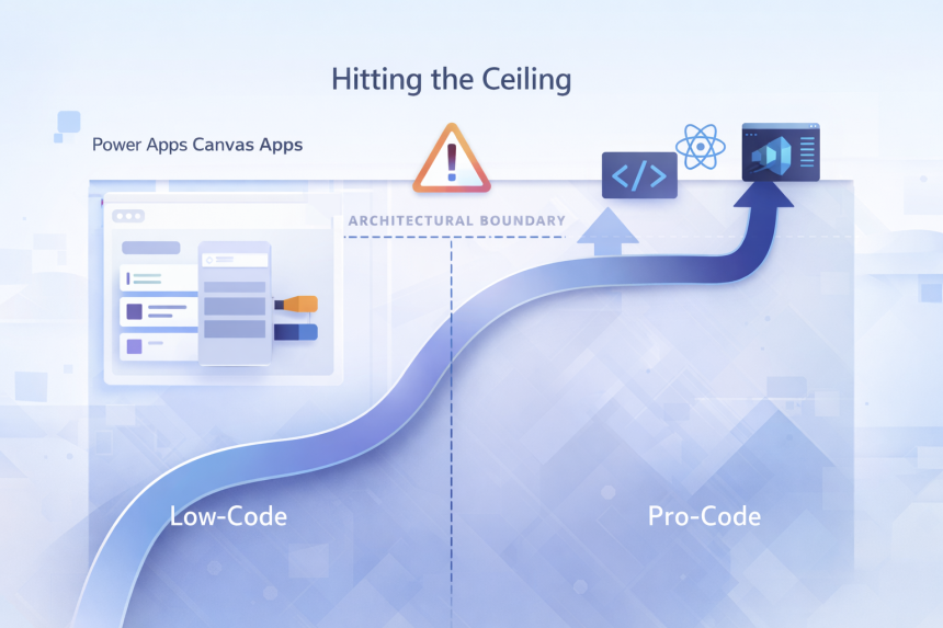 Power Apps: Canvas Apps vs. Code Apps – When Low-Code Hits Its Ceiling