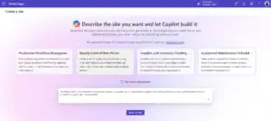 Create Power Pages Site by Copilot Agent 2026