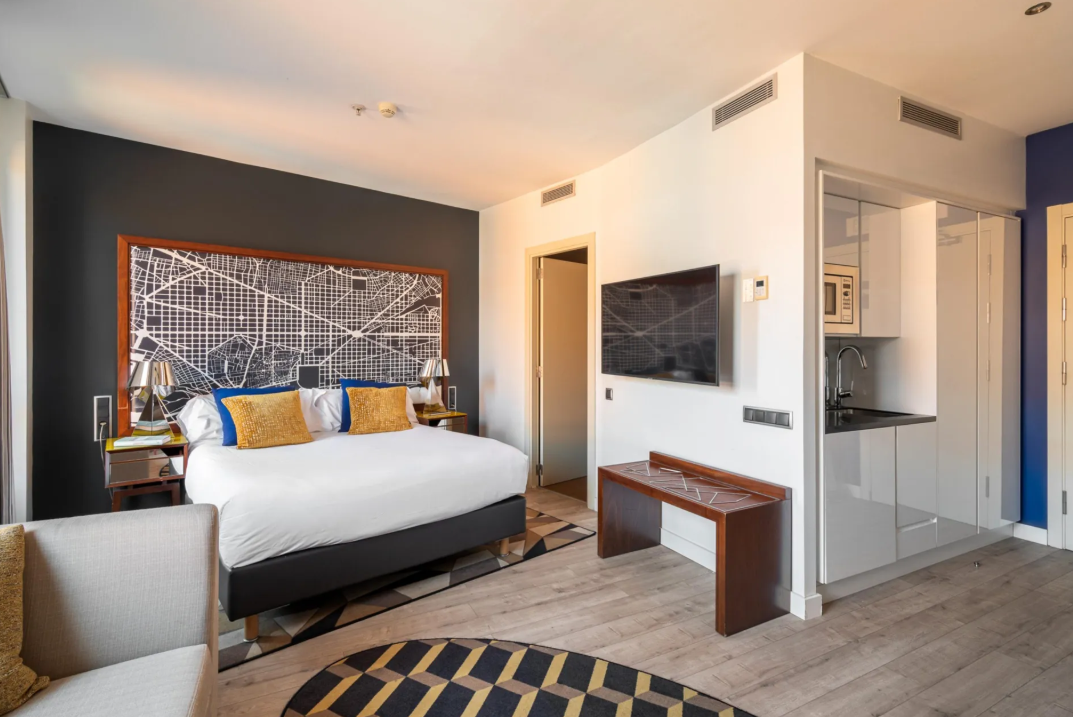 Barcelona Hotel Room