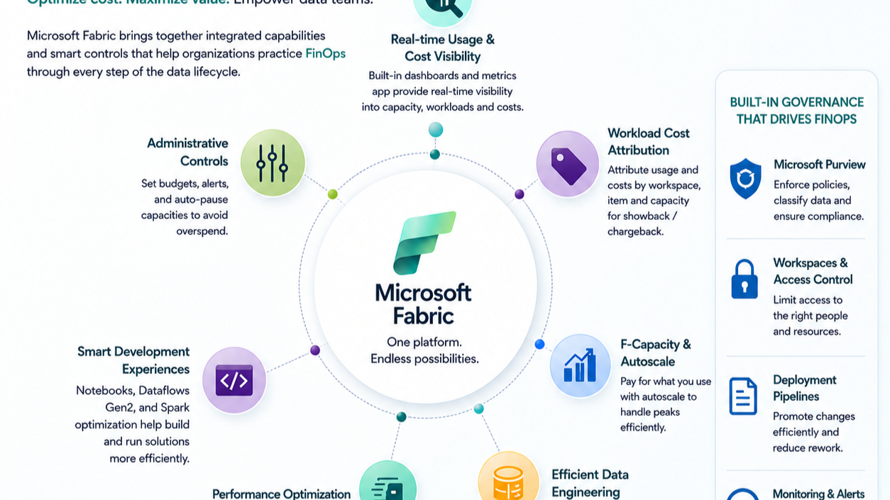 Cost & Performance Optimization features in Microsoft Fabric - Microsoft Fabric Features That Delivers FinOps