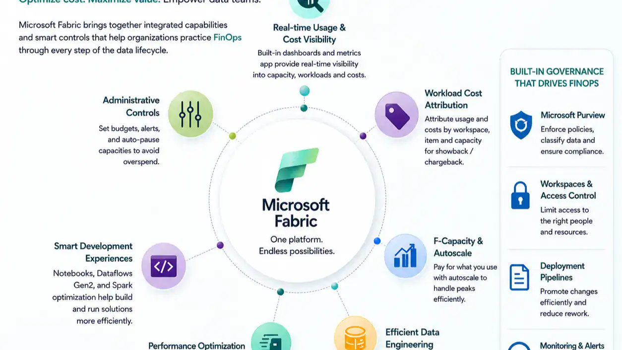 Cost & Performance Optimization features in Microsoft Fabric - Microsoft Fabric Features That Delivers FinOps