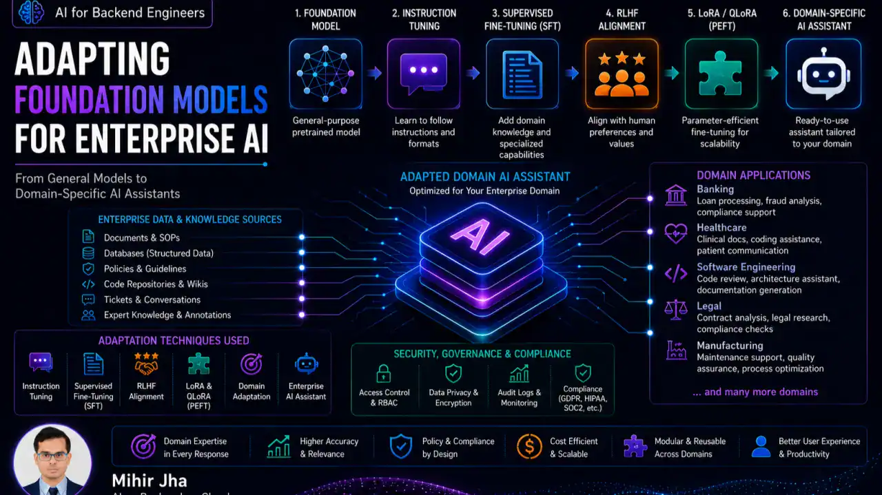 AI for Backend Engineers: Large Language Models — Adapting Foundation Models for Enterprise AI